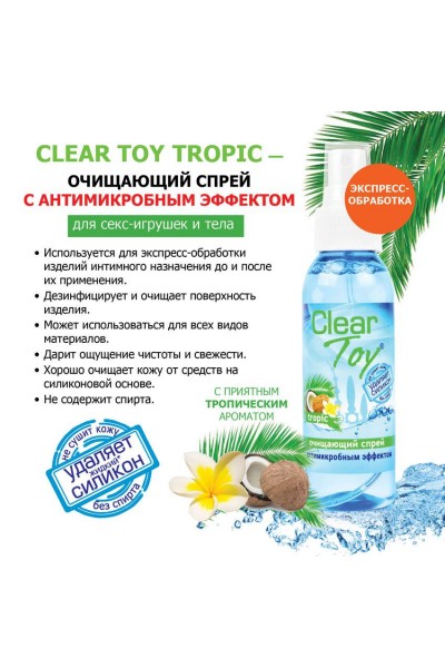 Очищающий спрей для игрушек CLEAR TOY Tropic - 100 мл.