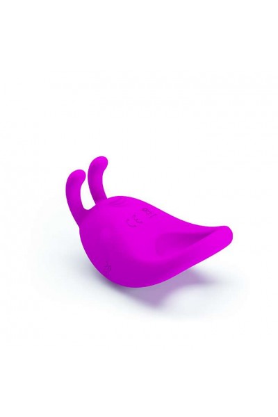 Лиловое эрекционное кольцо с вибрацией Rabbit Vibrator