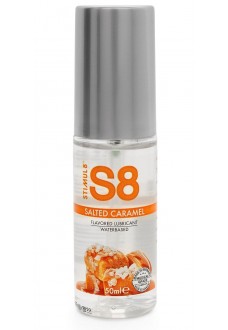 Лубрикант S8 Flavored Lube со вкусом солёной карамели - 50 мл.