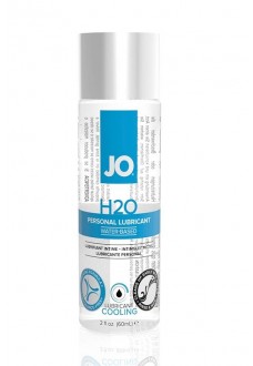 Охлаждающий лубрикант на водной основе JO Personal Lubricant H2O COOLING - 60 мл.