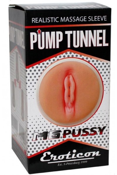 Прозрачная насадка-вагина для помпы PUMP TUNNEL M6 PUSSY