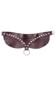 Бордовый широкий ошейник Wide Collar Maroon