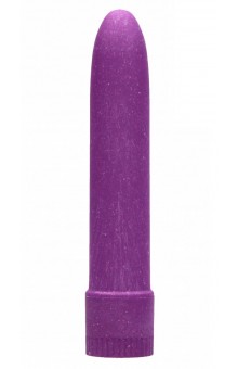 Фиолетовый вибратор 5.5  Vibrator Biodegradable - 14 см.