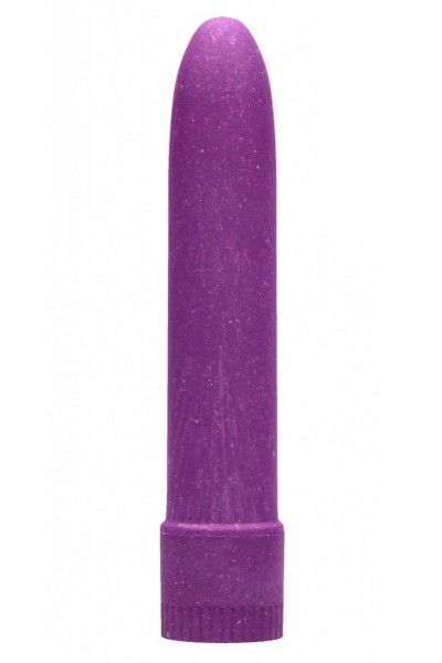 Фиолетовый вибратор 5.5  Vibrator Biodegradable - 14 см.