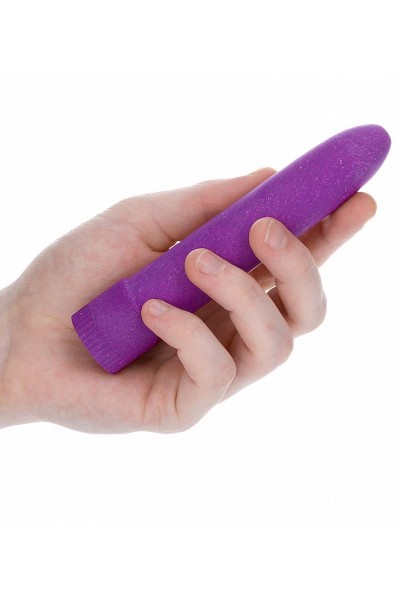 Фиолетовый вибратор 5.5  Vibrator Biodegradable - 14 см.