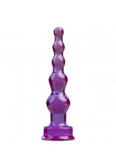 Фиолетовая анальная ёлочка SpectraGels Purple Anal Tool - 17,5 см.