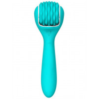 Зеленый вибратор-массажёр Rock  - 22,8 см.