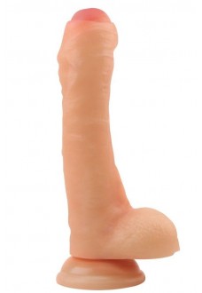 Телесный фаллоимитатор Gentle Dildo - 20,5 см.