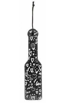 Шлепалка Printed Paddle Love Street Art Fashion - 28,5 см.