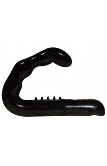 Чёрный стимулятор простаты Ebony Prostate Massager