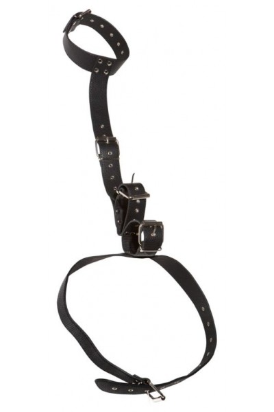 Фиксация на шею и запястья Bad Kitty Neck and Hand Restraints