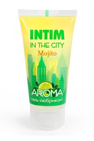 Увлажняющий лубрикант Intim Aroma с ароматом мохито - 60 гр.