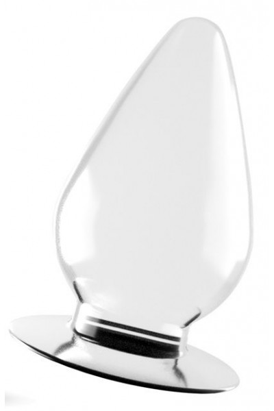 Прозрачная анальная пробка Flawless Clear Anal Plug - 11,5 см.