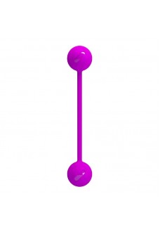 Лиловые вагинальные шарики KEGEL BALL III