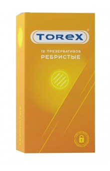 Текстурированные презервативы Torex  Ребристые  - 12 шт.