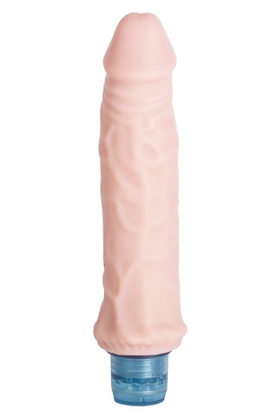 Телесный вибратор Vibro Realistic Cock Dildo - 17,5 см.