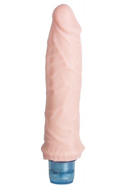 Телесный вибратор Vibro Realistic Cock Dildo - 17,5 см.