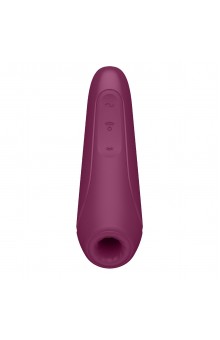 Бордовый вакуум-волновой стимулятор Satisfyer Curvy 1+