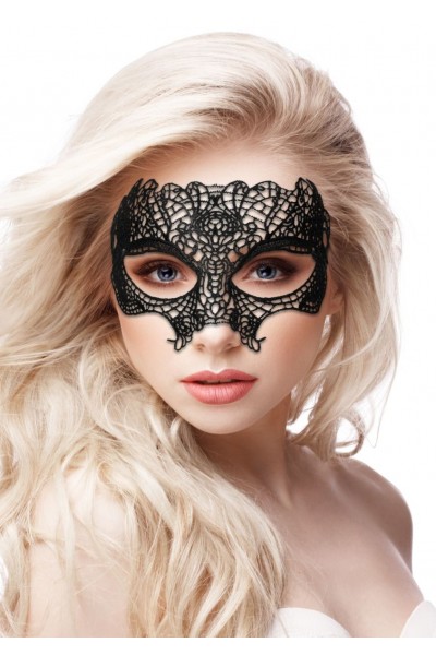 Черная кружевная маска Princess Black Lace Mask