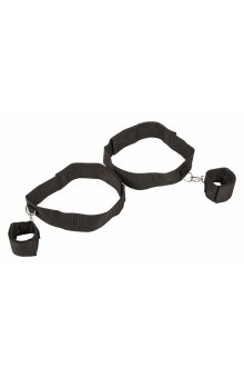 Оковы на цепочке Bondage Collection Thigh and Wrist Cuffs