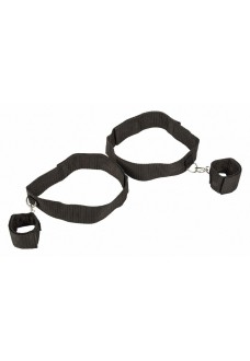 Оковы на цепочке Bondage Collection Thigh and Wrist Cuffs