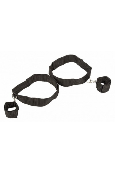 Оковы на цепочке Bondage Collection Thigh and Wrist Cuffs