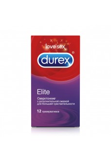 Сверхтонкие презервативы Durex Elite - 12 шт.