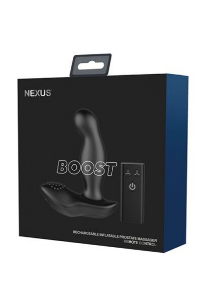 Черный стимулятор простаты Nexus Boost