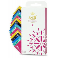 Ароматизированные презервативы AMOR Fruit - 15 шт.