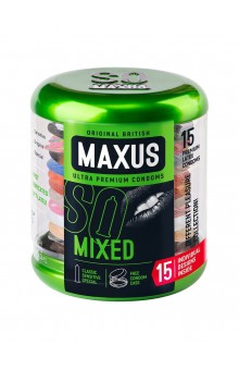 Презервативы MAXUS Mixed - 15 шт.