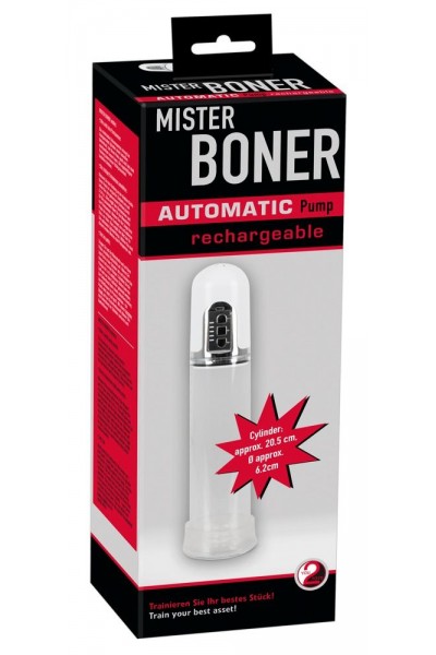 Белая автоматическая вакуумная помпа Mister Boner