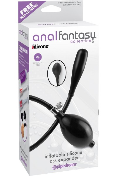 Надувной анальный расширитель Inflatable Silicone Ass Expander