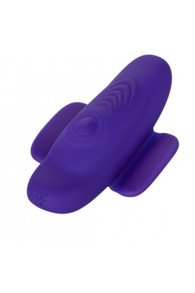 Фиолетовый стимулятор в трусики Lock-N-Play Remote Pulsating Panty Teaser