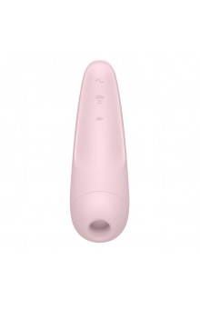 Розовый вакуум-волновой стимулятор Satisfyer Curvy 2+