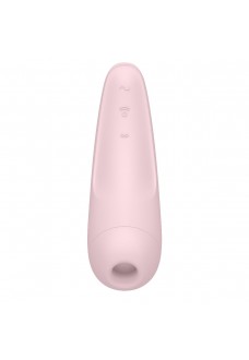 Розовый вакуум-волновой стимулятор Satisfyer Curvy 2+