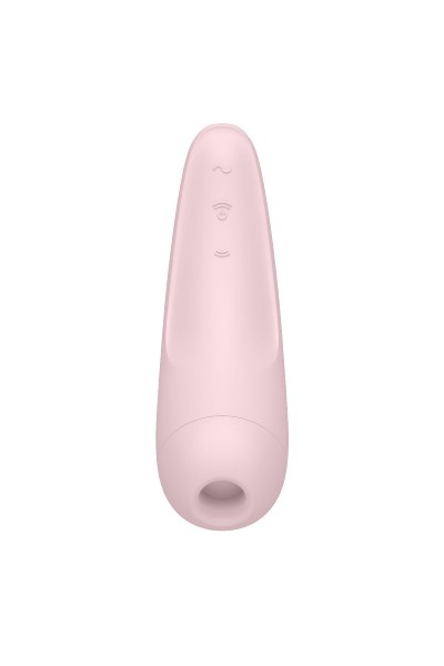 Розовый вакуум-волновой стимулятор Satisfyer Curvy 2+