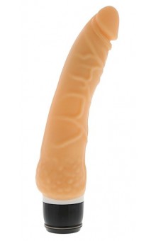 Телесный вибратор-реалистик PURRFECT SILICONE CLASSIC 7.1INCH FLESH - 18 см.