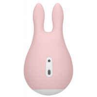 Розовый клиторальный стимулятор Sugar Bunny - 9,5 см.