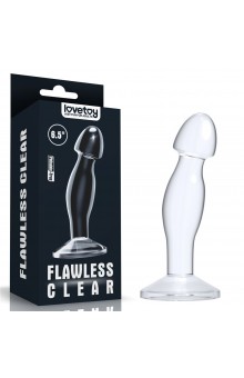 Прозрачная анальная втулка Flawless Clear - 16,5 см.