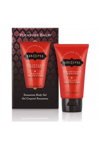 Возбуждающий бальзам для тела Pleasure Balm Strawberry Dreams - 50 мл.