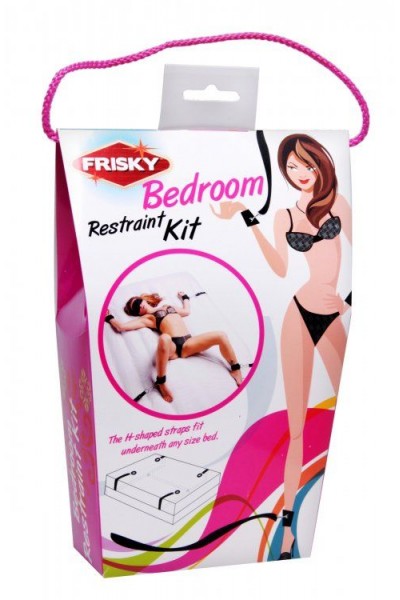 Бондаж для фиксации на кровати Frisky Bedroom Restraint Kit