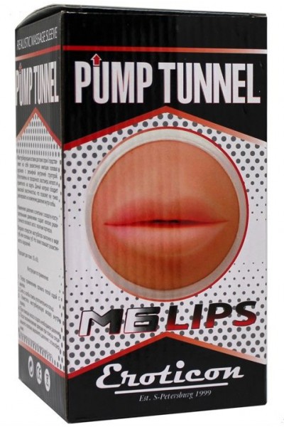 Прозрачная насадка-ротик для помпы PUMP TUNNEL M6 LIPS