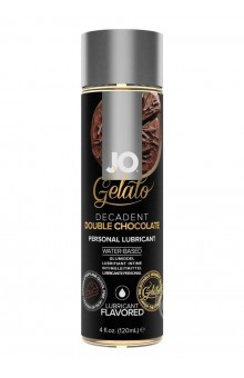 Лубрикант с ароматом шоколада JO GELATO DECADENT DOUBLE CHOCOLATE - 120 мл.