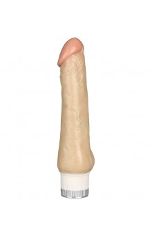 Реалистичный мультискоростной вибратор REALSTUFF 7INCH VIBRATOR - 17,8 см.